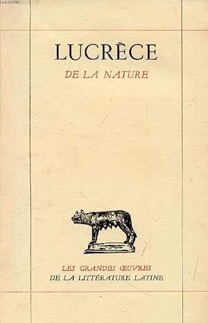 Seller image for DE LA NATURE for sale by Le-Livre