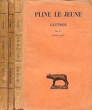 Image du vendeur pour LETTRES, 3 TOMES (LIVRES I-IX) mis en vente par Le-Livre