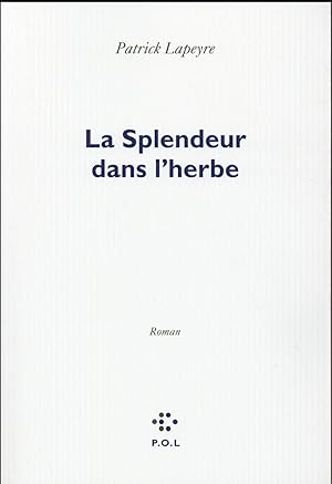 Bild des Verkufers fr la splendeur dans l'herbe zum Verkauf von Chapitre.com : livres et presse ancienne