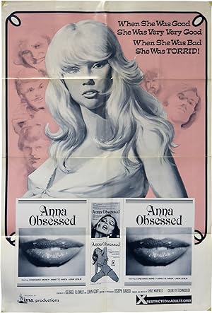 Teenage Seductress [Anna Obsessed] (Original poster for the 1975 film)
