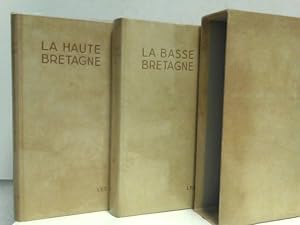 Imagen del vendedor de La Basse - Bretagne / La Haute - Bretagne, de la Collection "Les Beaux Pays". Die beiden Bnde enthalten zusammen 400 Heliogravuren, je ein farbiges Titelbild und je eine faltbare Karte. (2 Bnde im Schuber.) a la venta por ABC Versand e.K.