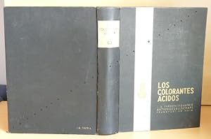 Los colorantes acidos. Catalogue espagnol d'échantillons d'une entreprise chimique allemande.