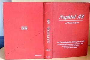 Naphtol AS auf Baumwollgarn. Naphtol AS sur filés de coton. Catalogue d'échantillons.