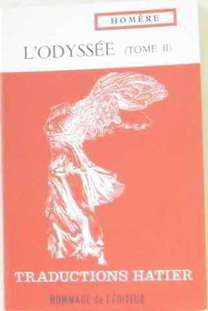 Imagen del vendedor de L'odyse (tome second) a la venta por JLG_livres anciens et modernes