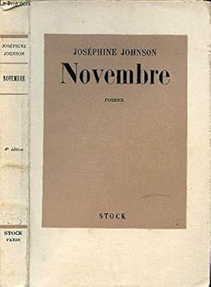 Bild des Verkufers fr Novembre zum Verkauf von JLG_livres anciens et modernes