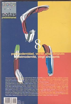 Imagen del vendedor de Revista de arte y msica. Nmero 8. Postmodernidad, veinte aos despus a la venta por LIBRERA GULLIVER