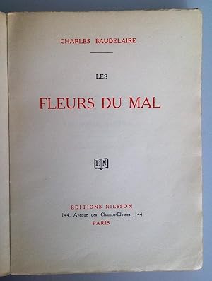 Seller image for Fleurs Du Mal. for sale by Antiquariat Seibold