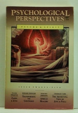 Bild des Verkufers fr Psychological Perspectives. Issue 25 (Fall-Winter 1991). Psyche & Spirit zum Verkauf von Cat's Cradle Books