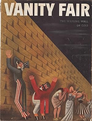 Bild des Verkufers fr Vanity Fair Magazine, June, 1933 zum Verkauf von William Chrisant & Sons, ABAA, ILAB. IOBA, ABA, Ephemera Society
