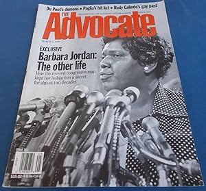 Seller image for The Advocate (Issue No. 702, March 5, 1996): The National Gay and Lesbian Newsmagazine (Magazine) (Barbara Jordan Cover Story) for sale by Bloomsbury Books