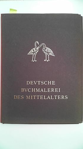 Deutsche Buchmalerei des Mittelalters.