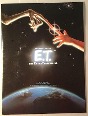 Imagen del vendedor de E.T. The Extra-Terrestrial (OFFICIAL UK SOUVENIR PROGRAM) a la venta por Back in Time Rare Books, ABAA, FABA