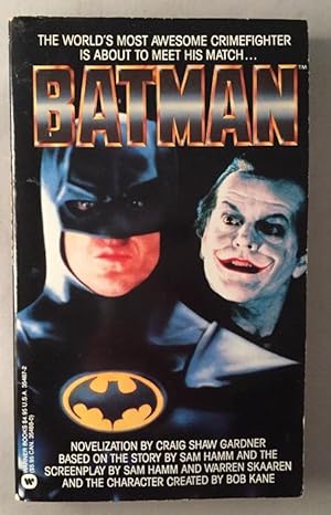 Bild des Verkufers fr Batman; The World's Most Awesome Crimefighter is About to Meet his Match. zum Verkauf von Back in Time Rare Books, ABAA, FABA