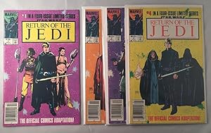 The Return of the Jedi (ORIGINAL 1983 FOUR-PART MARVEL COMIC RELEASE); The Official Comics Adapta...