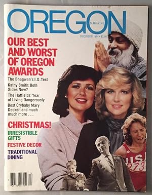 December, 1984 Oregon Magazine (FIRST MAJOR PUBLICITY FOR THE FILM PUBLISHED DURING THE FILMING I...