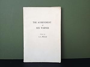 Image du vendeur pour The Achievement of Rex Warner mis en vente par Bookwood