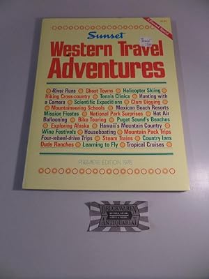Bild des Verkufers fr Sunset - Western Travel Adventures. zum Verkauf von Druckwaren Antiquariat