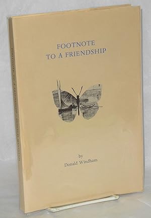 Immagine del venditore per Footnote to a Friendship: a memoir of Truman Capote and others venduto da Bolerium Books Inc.