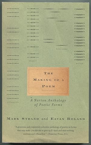 Immagine del venditore per The Making of a Poem: A Norton Anthology of Poetic Forms venduto da Between the Covers-Rare Books, Inc. ABAA