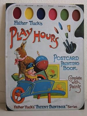 Image du vendeur pour Father Tuck's play hours. Postcard painting book complete with paints. Father Tuck's "Patent Paintbox" series. mis en vente par Antiquariaat De Boekenbeurs