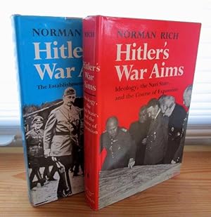 Seller image for Hitler s War Aims. Vol. 1: Ideologiy, The Nazi State, and the Course of Expansion. Vol. 2: The Establishment of the New Order. for sale by Antiquariat Maralt