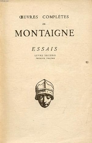 Seller image for ESSAIS, LIVRE II, Chap. I-XIII for sale by Le-Livre