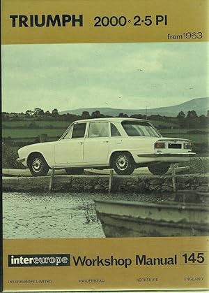 Triumph 2000, 2'5 PI: Workshop Manual 145