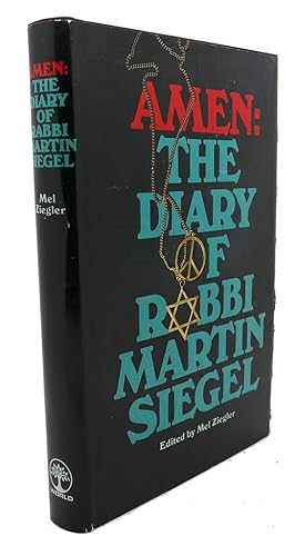 Seller image for AMEN : The Diary of Rabbi Martin Siegel for sale by Rare Book Cellar