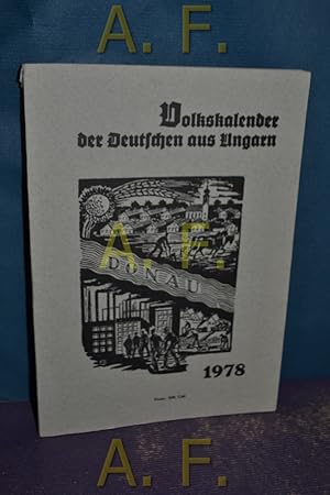 Immagine del venditore per Volkskalender der Deutschen aus Ungarn 1978. venduto da Antiquarische Fundgrube e.U.