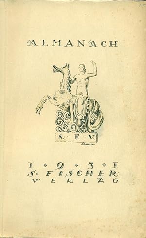 Almanach 1931. Mit 29 Bildern und einem Verzeichnis der neuen Bücher 1924 bis 1930 einschließlich...