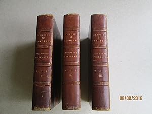 Memoirs of Napoleon. His Court and Family Vol I, II, III (Complete Set)