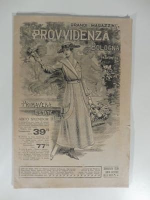 Grandi magazzini Provvidenza, Bologna. Primavera estate 1918