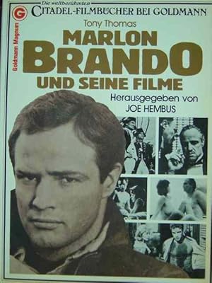 Bild des Verkufers fr Marlon Brando und seine Filme. Herausgegeben von Joe Hembus. Mit einem Vorwort von Pauline Kael "Brando, der Rebell". Aus dem Amerikanischen von Erika Remberg. Mit einem Titelportrt. beraus reich illustriert mit Filmszenen und historischen Aufnahmen. Deutsche Erstverffentlichung. zum Verkauf von Antiquariat Tarter, Einzelunternehmen,