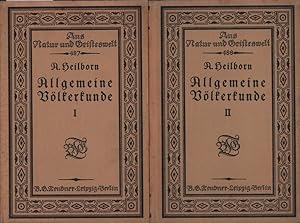 Allgemeine Völkerkunde. 2 Bde.