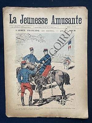 LA JEUNESSE AMUSANTE-1ère ANNEE-N°58-"L'ARMEE FRANCAISE (LES LANCIERS)"