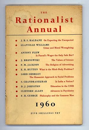 The Rationalist Annual for the Year 1960