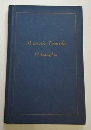 Masonic Temple, Philadelphia: Souvenir Album
