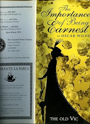 Seller image for The Importance of Being Earnest: Souvenir Theatre Programme Performed at The Old Vic, London for sale by Little Stour Books PBFA Member
