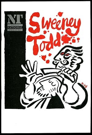 Imagen del vendedor de Sweeney Todd: Souvenir Theatre Programme Performed at Royal National Theatre, South Bank, London a la venta por Little Stour Books PBFA Member