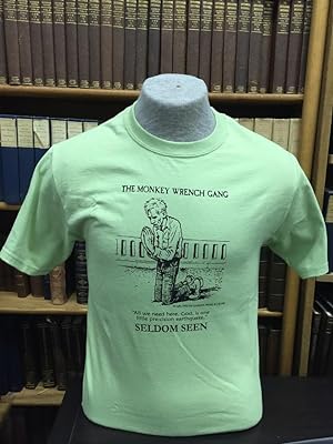 Image du vendeur pour Seldom Seen Smith T-Shirt (Earthquake) - Pistachio (S); The Monkey Wrench Gang T-Shirt Series mis en vente par Ken Sanders Rare Books, ABAA