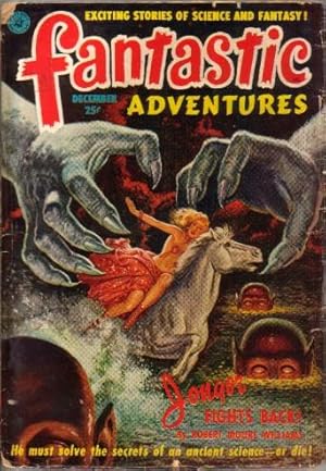 Immagine del venditore per Fantastic Adventures Vol.13 No.12 December 1951 (Johgor Fights Back!; No Price Too Great; He Knew What He Wanted; Deadly Cargo; The Joker; Never Shoot a Stranger) venduto da N & A Smiles