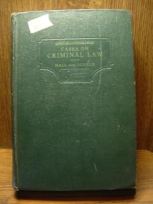 Bild des Verkufers fr CASES ON CRIMINAL LAW zum Verkauf von The Book Abyss