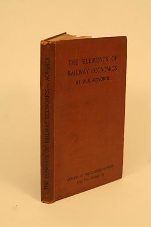 Bild des Verkufers fr The Elements of Railway Economics. zum Verkauf von ATGBooks