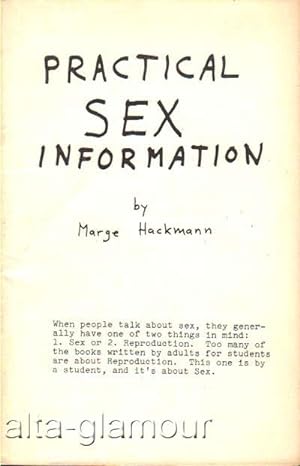 Seller image for PRACTICAL SEX INFORMATION for sale by Alta-Glamour Inc.