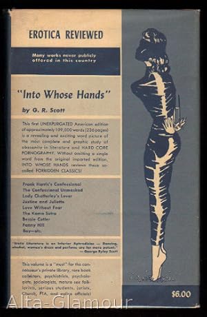 Image du vendeur pour INTO WHOSE HANDS. An Examination of Obscene Libel, in its Legal, Sociological, and Literary Aspects mis en vente par Alta-Glamour Inc.