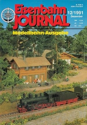 Bild des Verkufers fr Eisenbahn Journal 12/1991, Dezember. Modellbahn-Ausgabe. zum Verkauf von Antiquariat an der Nikolaikirche