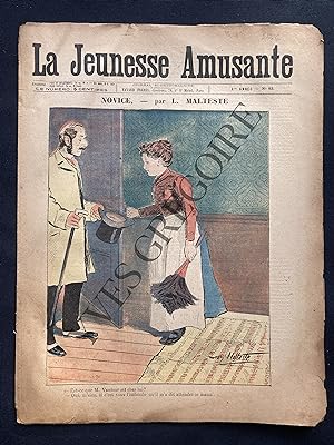 LA JEUNESSE AMUSANTE-1ère ANNEE-N°83-COUVERTURE DE MALTESTE