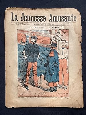 LA JEUNESSE AMUSANTE-1ère ANNEE-N°42-COUVERTURE DE PENCIL