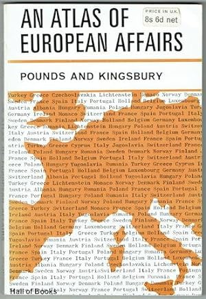 Seller image for An Atlas Of European Affairs for sale by Hall of Books