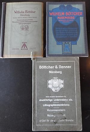 Wilhelm Böttcher, Nürnberg, Steindruckwalzenfabrik (Katalog-Sammlung)